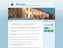 Tablet Screenshot of bbk-sachsen.com
